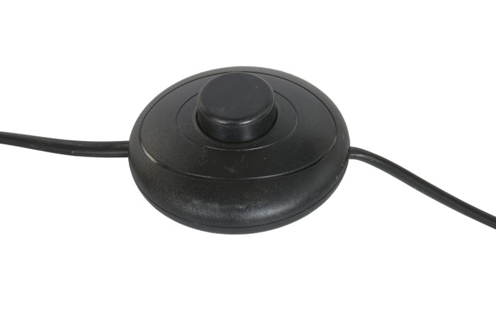 DKD Home Decor Lámpara de Pie de Hierro Bolas Seta Beige Lacado