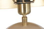 DKD Home Decor Lámpara de Pie de Hierro Bolas Seta Beige Lacado