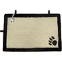 AIME Alfombra Rascador para Gatos con Juguete Colgante - 35 x 55 cm