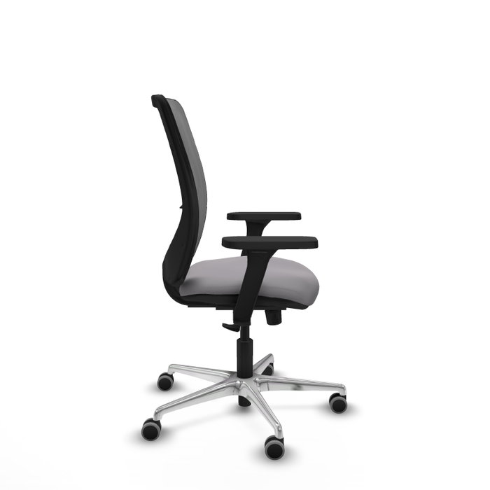 PIQUERAS Y CRESPO Silla de oficina Zulema Gris con Mecanismo Sincro