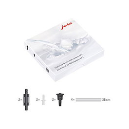 Jura 24116 Accesorio para Sistema de Leche HP2 Compatible con GIGA 5, X9, X8, X7, X3 Negro y Blanco
