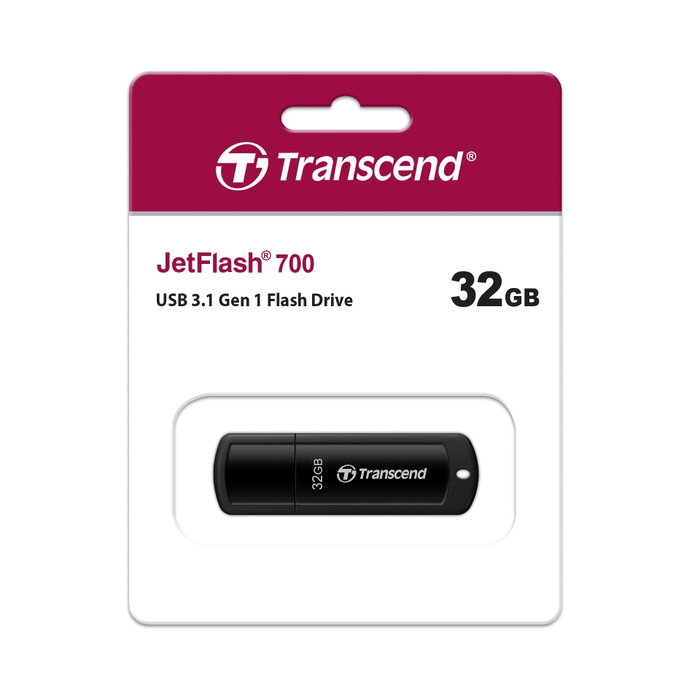 Transcend JetFlash elite 700 32 GB USB 3.2 Gen 1 Negro Transcend JetFlash elite 700 32 GB USB 3.2 Gen 1 Negro