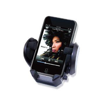 MARVO Soportador de Bicicleta para Telefono Movil Smartphone - Sosten para GPS y Bici, Ajustable, Compatible con la Mayoría de Moviles, Instalación Rapida sin Herramientas