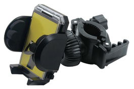 MARVO Soportador de Bicicleta para Telefono Movil Smartphone - Sosten para GPS y Bici, Ajustable, Compatible con la Mayoría de Moviles, Instalación Rapida sin Herramientas