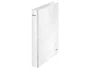 Leitz Carpeta de 2 Anillas 25 mm WOW Cartón Plastificado Din A4+ Blanco