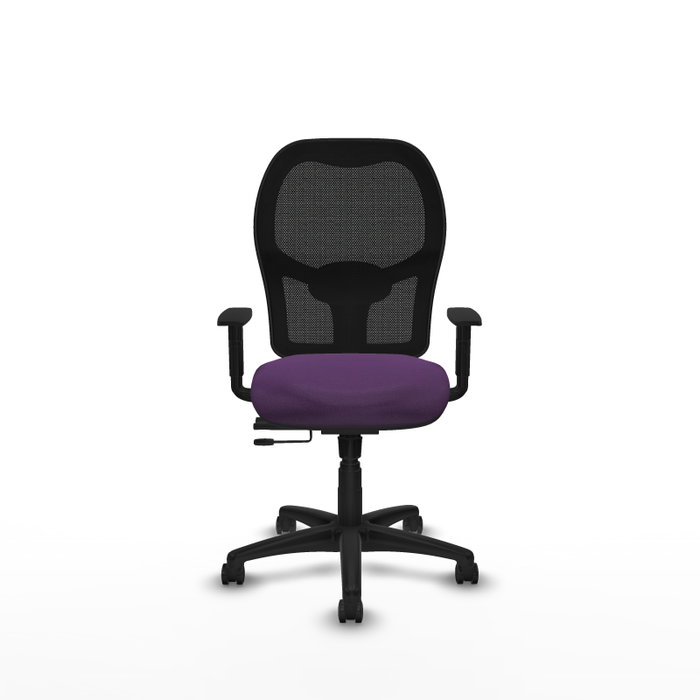PIQUERAS Y CRESPO Silla de oficina Alocén traslack Bali morado