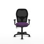 PIQUERAS Y CRESPO Silla de oficina Alocén traslack Bali morado