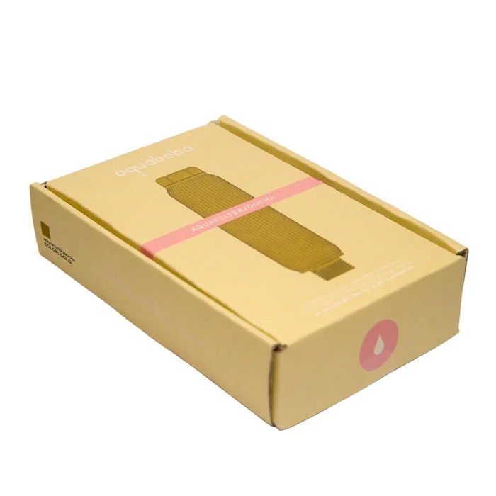 Aquabeba Filtro Ducha Aquafilter Gold Sistema de Filtración de Agua Conectado al Grifo Aquabeba Filtro Ducha Aquafilter Gold Sistema de Filtración de Agua Conectado al Grifo