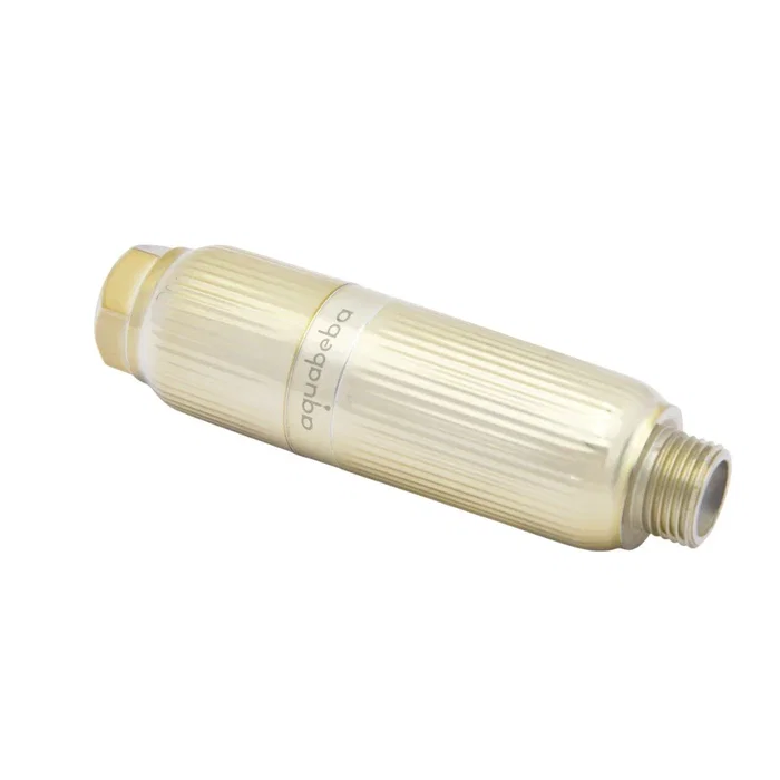 Aquabeba Filtro Ducha Aquafilter Gold Sistema de Filtración de Agua Conectado al Grifo Aquabeba Filtro Ducha Aquafilter Gold Sistema de Filtración de Agua Conectado al Grifo