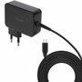 TooQ Cargador de Portátil GaN USB-C PD 100W TQLC-USBCGAN100PD Negro