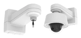 Axis T91H61 Soporte de Montaje en Pared para Cámaras Domo Fijas, IP66, con Cable RJ45 Integrado, para Interior y Exterior - Blanco