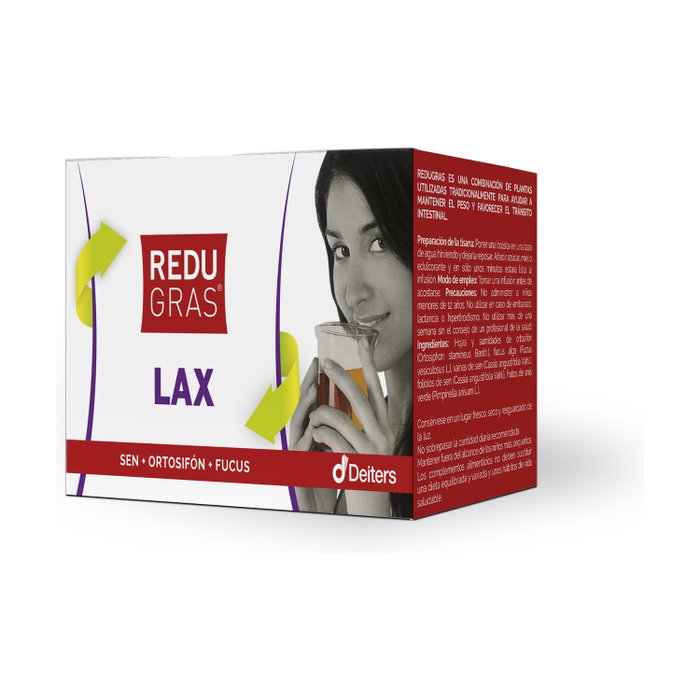 Deiters Redugras 40 filtros - Infusión para control de peso y tránsito intestinal Deiters Redugras 40 filtros - Infusión para control de peso y tránsito intestinal