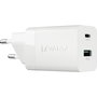 Varta Speed Charger 38W GaN con USB-C 20W y USB-A 18W, Blanco