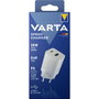 Varta Speed Charger 38W GaN con USB-C 20W y USB-A 18W, Blanco