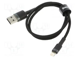 Baseus Cafule USB a Lightning 2,4A 0,5 m (gris y negro) ean13: 6953156274938