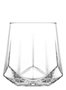 Hermia LV-VLR374-354F Juego de Copas de Vidrio Transparente para Mesa, Set de 12 Piezas (6 Copas de 460 ml y 6 Copas de 400 ml)