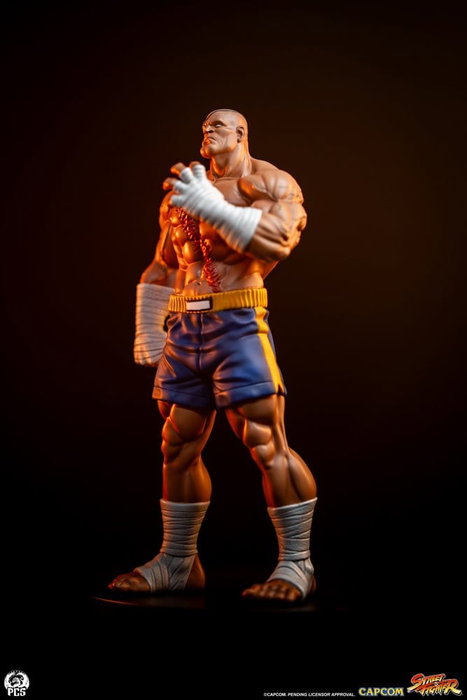 Premium Collectibles Studio Street Fighter Street Jam Estatuas 1/10 Sagat & Juli
