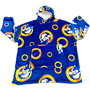SEGA Bata Sudadera Infantil Sonic the Hedgehog Oversize Coral Talla Única