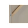 DKD Home Decor Cuadro Abstracto 3D en Blanco y Beige, Pack de 2