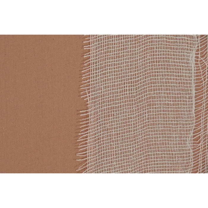 DKD Home Decor Cuadro Abstracto 3D en Blanco y Beige, Pack de 2