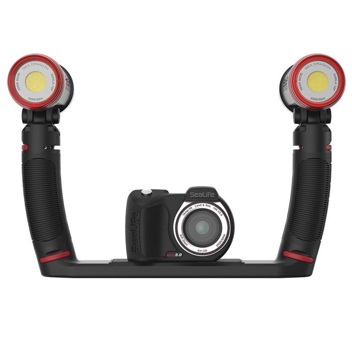 Sealife Micro 3.0 Pro Duo 5000 Set (SL553) Rojo / Negro