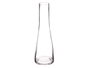 Giftdecor Set de 48 Floreros de Cristal Transparente Base Ancha 6x22x6 cm