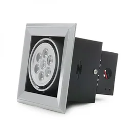 Foco Downlight LED Cuadrado 7W 700Lm 40.000H