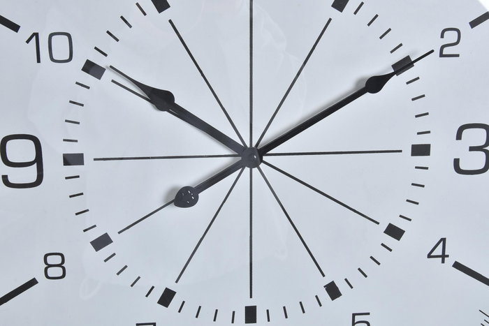 DKD Home Decor Reloj de Pared Loft Dorado Blanco Metal Cristal Brújula 60 x 60 cm