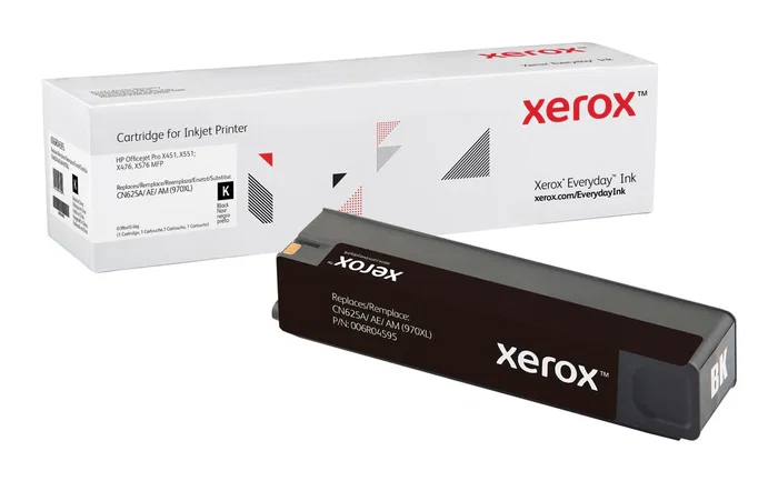 Xerox Cartucho de Tóner Compatible 006R04595 Negro - 9200 páginas - Compatible con HP 970XL (CN625AE, CN625A, CN625AM)