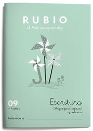 Rubio Cuaderno De Escritura 09 (Set de 10) (Set de 10)