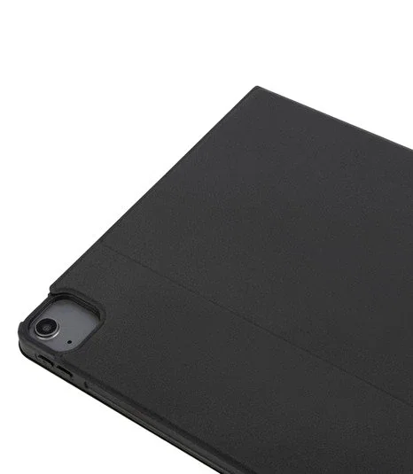 Tucano IPDA13M2UPP-BK - Funda Folio Negra para Tablet iPad Air 13 M2, iPad Pro 12.9" (4th, 5th, 6th gen) - Plástico PU, Portabolígrafo, Resistente a Rayones