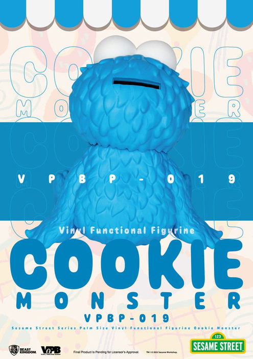 Sesame Street Vinyl huchas Cookie Monster 12 cm