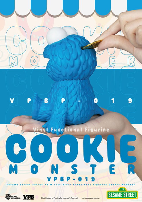 Sesame Street Vinyl huchas Cookie Monster 12 cm