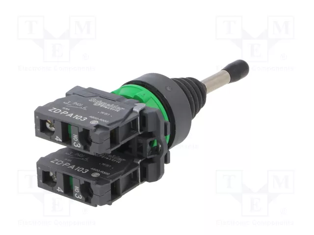 SCHNEIDER ELECTRIC Interruptor Joystick Harmony XB5 Negro 22mm