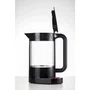 Bodum Bistro Hervidor Eléctrico 11659 - 1.1L, 1500W, Negro, con Selector de Temperatura y Resistencia Oculta