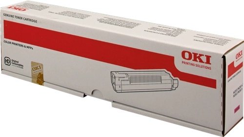 OKI Cartucho de tóner magenta 44059166 para MC851/MC861
