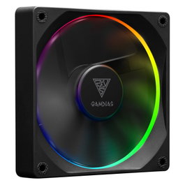 Gamdias AEOLUS M3-1201 Ventilador de Carcasa RGB Negro