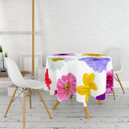 Hermia Mantel con Impresión 3D, 100% Poliéster, 160 cm, Ideal para Experiencia Gastronómica Sofisticada