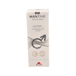 INTERSA Mantime 60Cap. Suplemento Testofen Rendimiento Sexual Hombres Vitamina B6 Zinc Vitamina B9