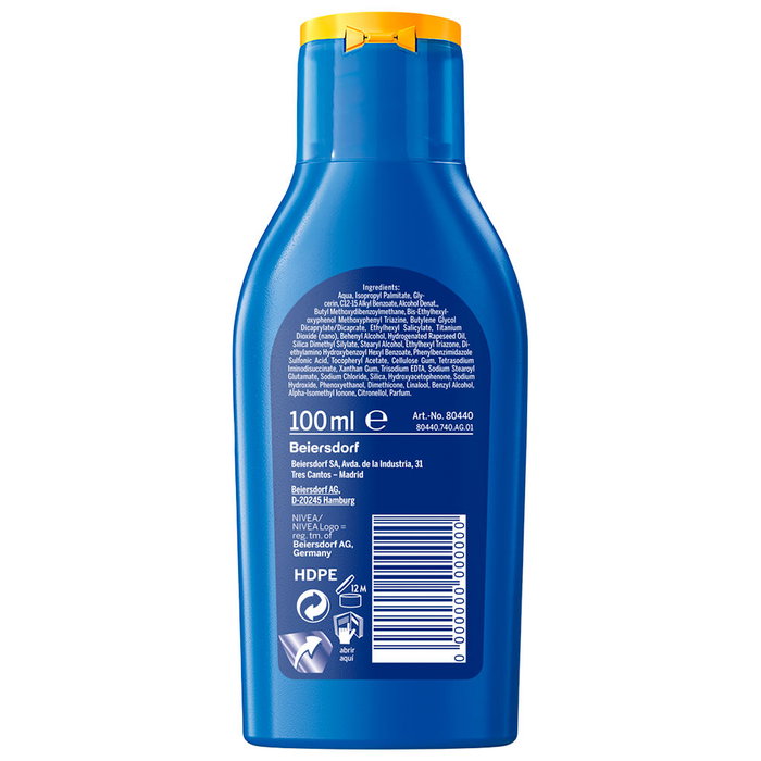 Nivea SUN PROTEGE & HIDRATA Leche Solar SPF 30 100 ml