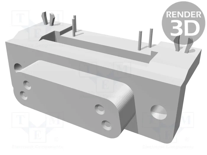 HARTING Conector D-Sub de 15 pines hembra angular 90° para PCB HARTING Conector D-Sub de 15 pines hembra angular 90° para PCB