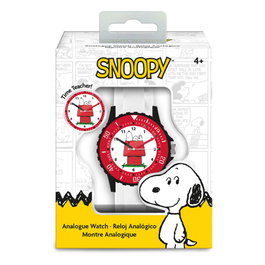 KIDS LICENSING Reloj analógico Snoopy Peanuts