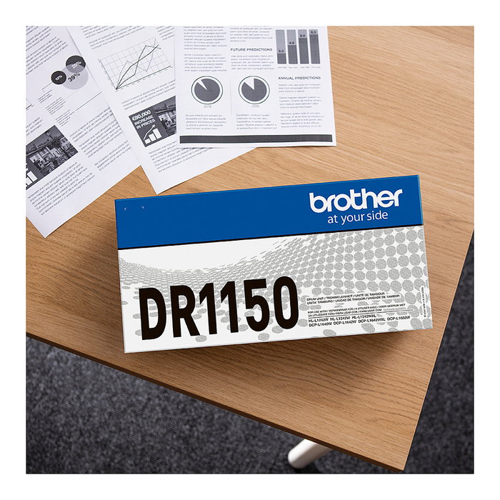 Brother Unidad de tambor DR-1150 Negro