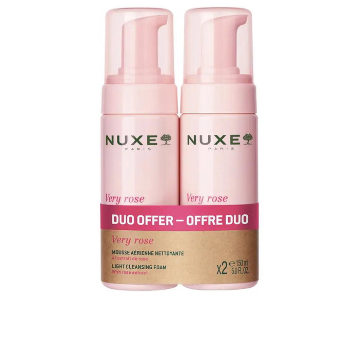 Nuxe Very Rose espuma limpiadora 2x150ml Nuxe Very Rose espuma limpiadora 2x150ml