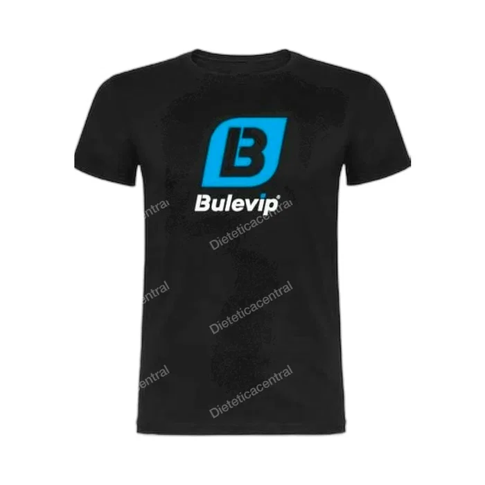 Bulevip Camiseta Manga Corta Hombre Negra Talla L