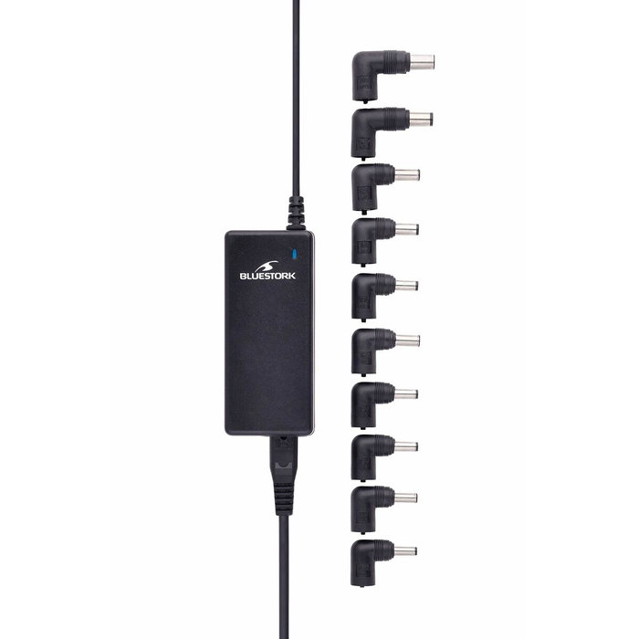 Bluestork Cargador universal para PC 65W con 10 puntas