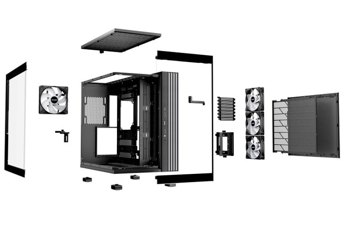 be quiet! LIGHT BASE 600 LX Black Midi Tower be quiet! LIGHT BASE 600 LX Black Midi Tower