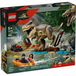 LEGO Jurassic World 76975 Huida por el Río y T. rex a la Caza
