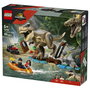 LEGO Jurassic World 76975 Huida por el río y caza T. rex