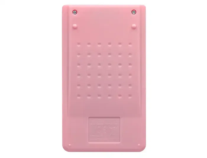 Liderpapel xf12 Calculadora de Bolsillo 8 Dígitos Solar y Pilas Color Rosa 115x65x8 mm